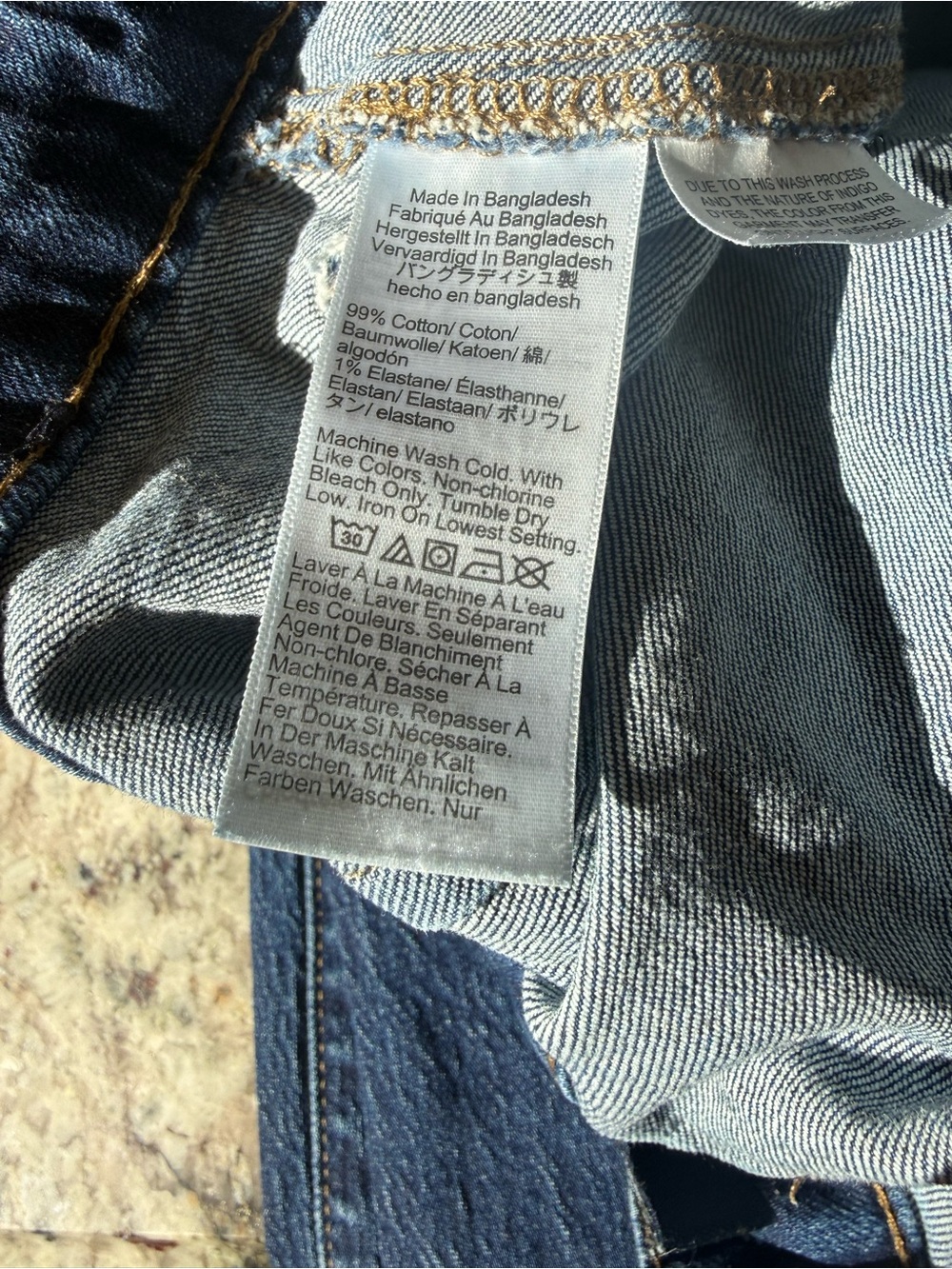 J.Crew Curvy Denim Wide Leg Jeans Dark Indigo Wide Leg High Rise Size 28P - Picture 9 of 10